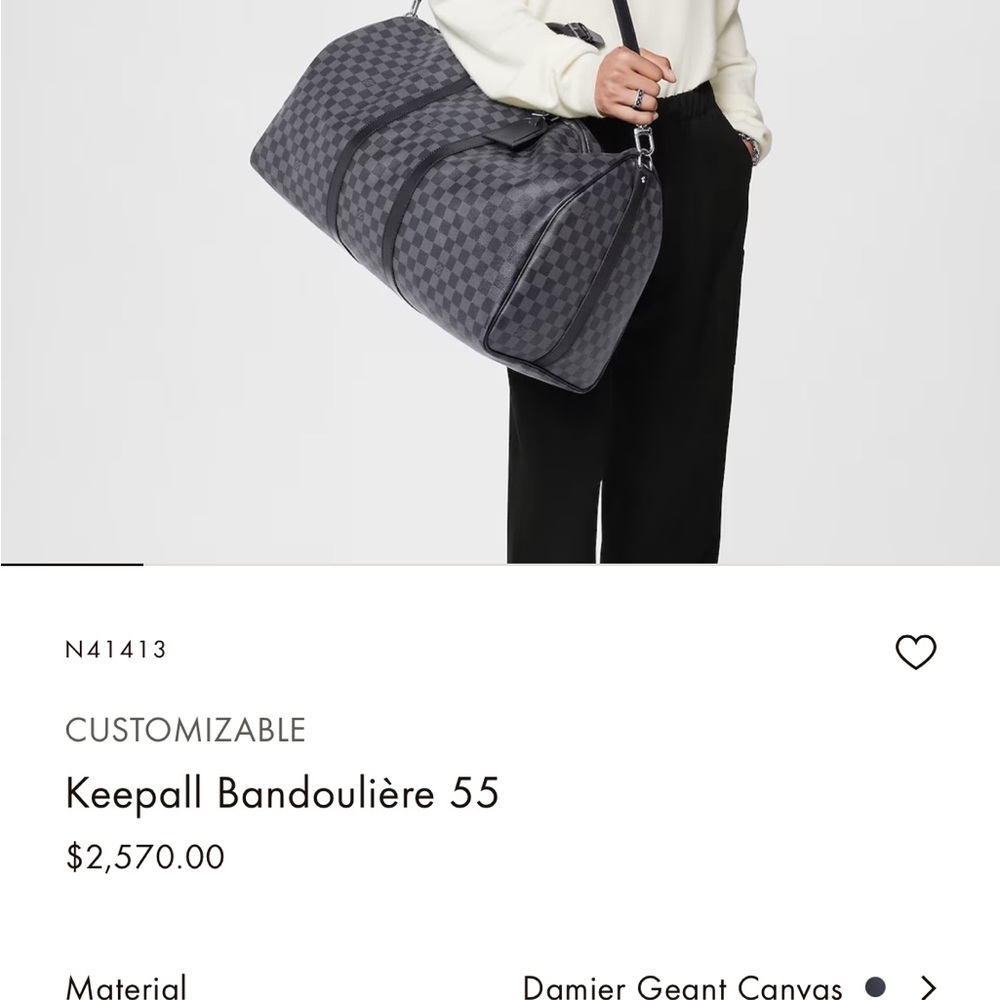 Keepall Bandoulière 55